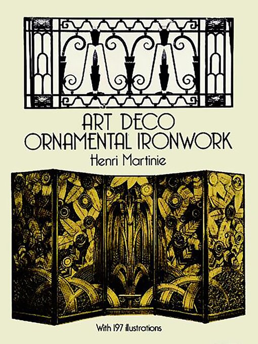 本　A  Handbook of wrougt  iron Wrought Iron in Architecture: An Illustrated Survey (Dover